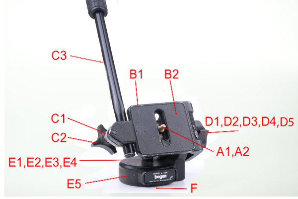 MANFROTTO 3126 ver 3 VIDEO HEAD