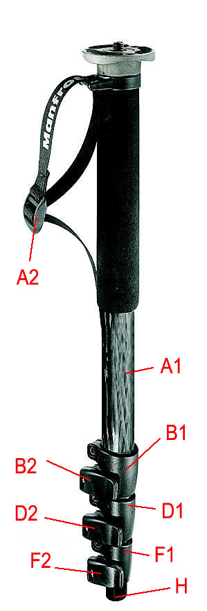 Bogen 694CX Carbon Monopod