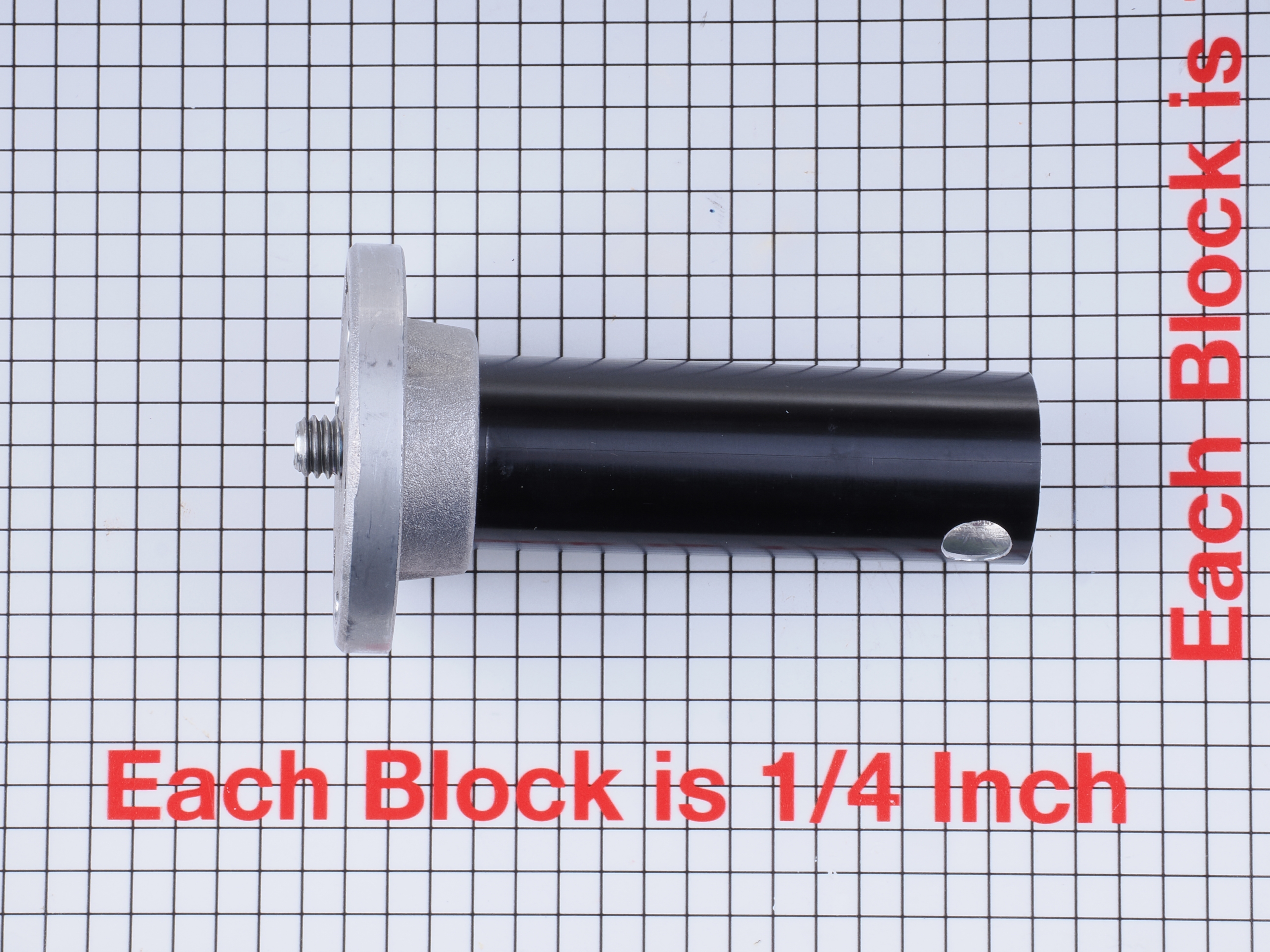 Black Round Center Column