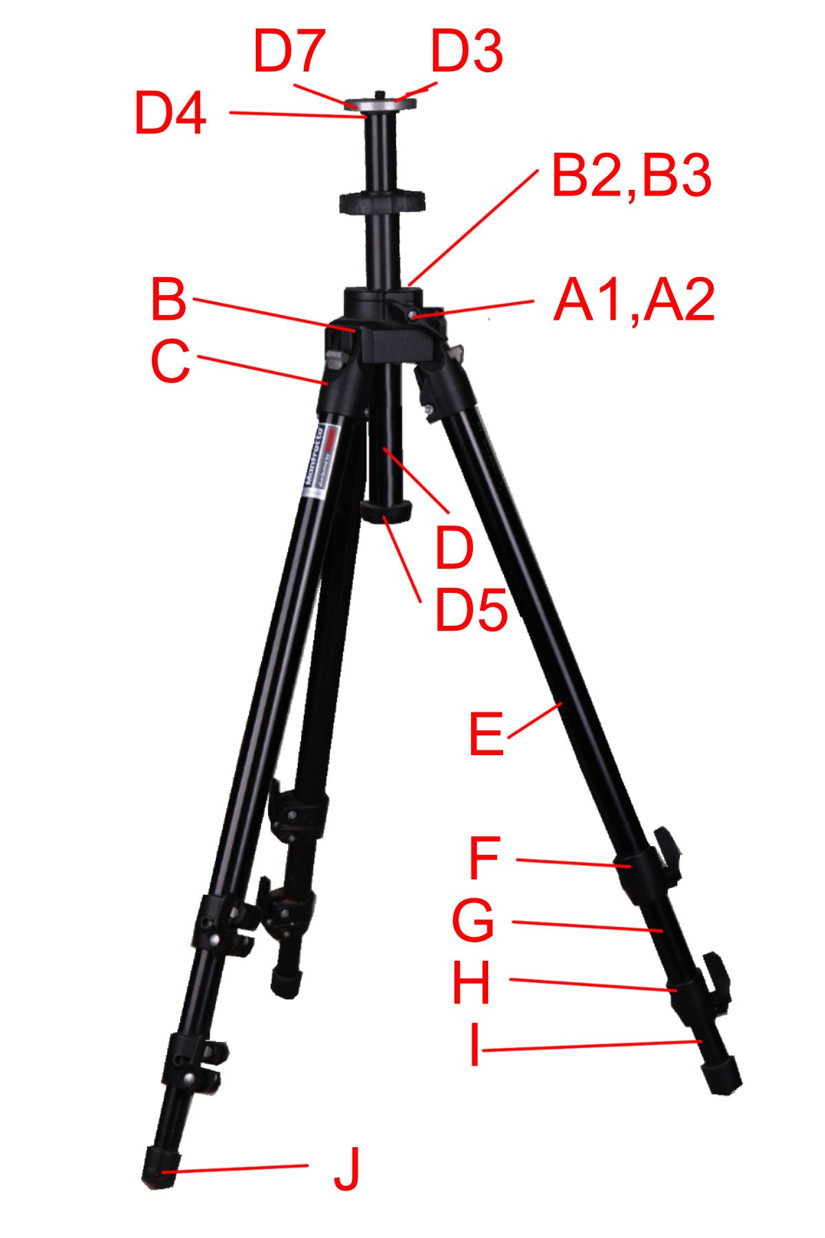3221C version 7 tripod